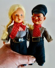 2 x Trachtenpuppe Fischer und