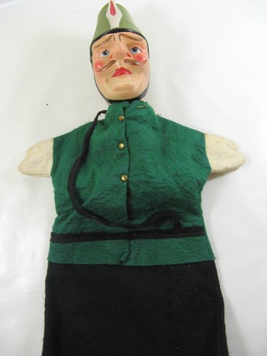 Handpuppe polizist bespielt - handpuppe,