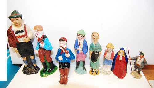 Alte massefiguren bauern - massefiguren,