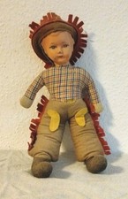 Cowboy Puppe mit Zelluloid