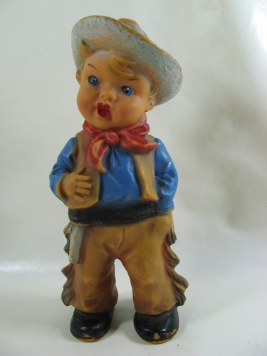 Quietschfigur cowboy 1950 - cowboy,