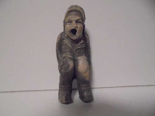 Alte scherzfigur raucher - scherzfigur,,