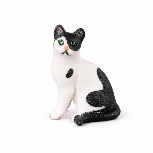 Katzenfigur handbemalt