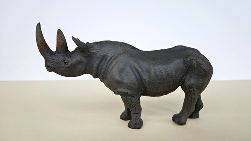 Nashorn lineolfigur aus - nashorn,,